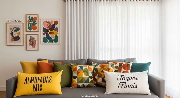 Almofadas Mix / Toques Finais
