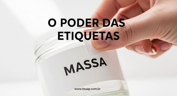 Etiquetas Minimalistas: O Guia Silencioso