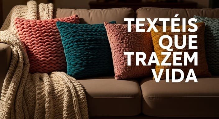 Têxteis que abraçam e trazem vida