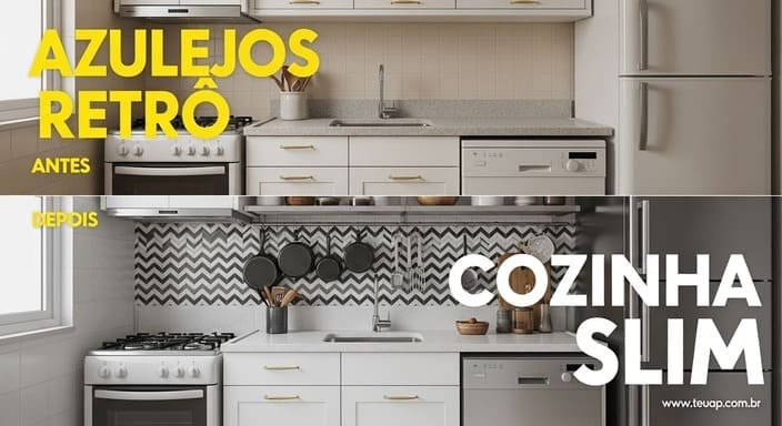 Azulejos Retrô / Cozinha Slim