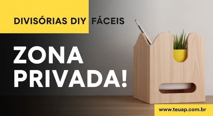 Crie Divisórias de Tecido para Zonas Privadas