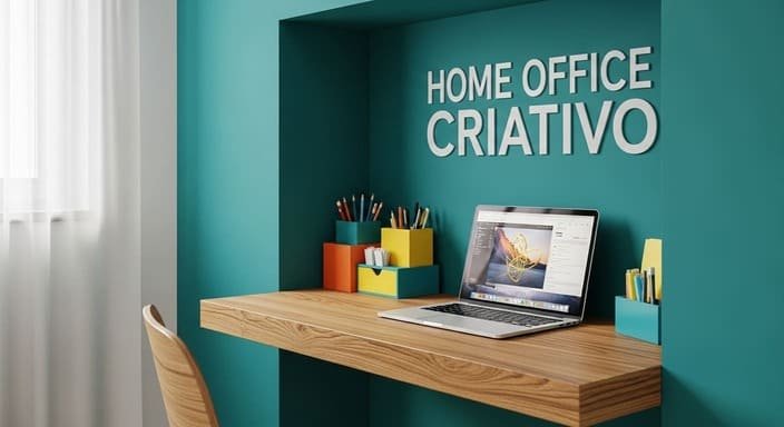 Home Office Criativo em Nichos Esquecidos