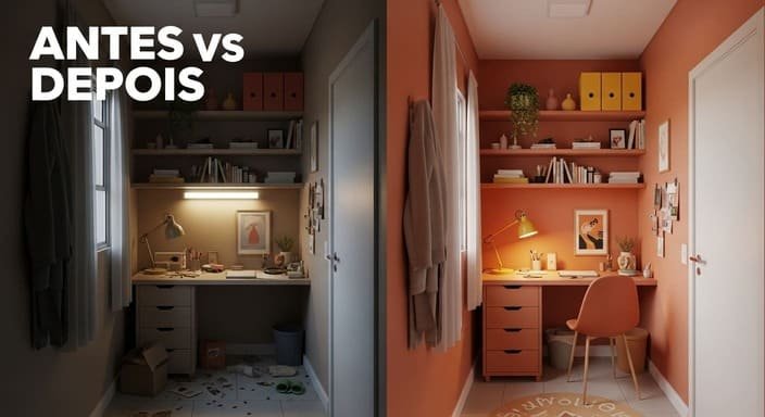 O truque das prateleiras flutuantes