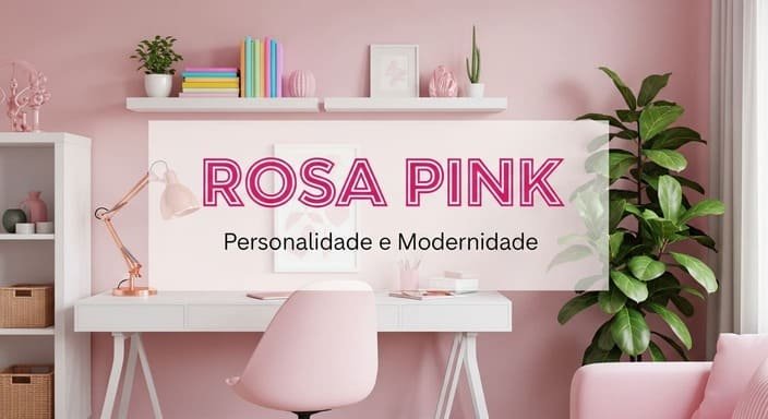 Rosa Pink: Personalidade e Modernidade em Cada Detalhe