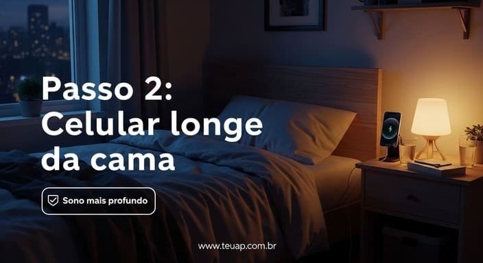 Zona de sono sem eletrônicos