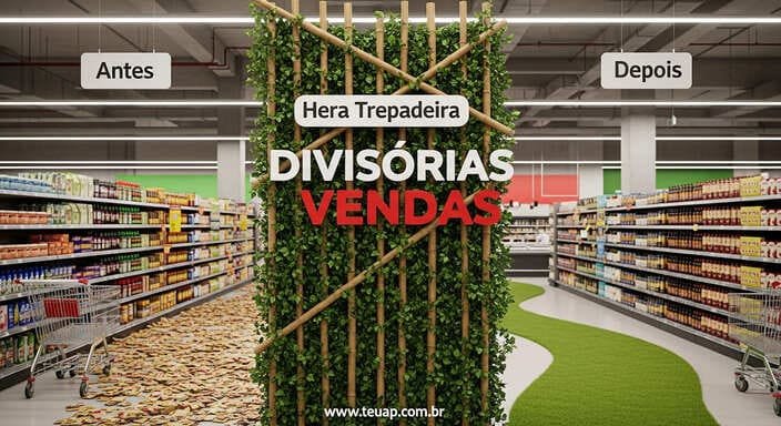 Hera Trepadeira: Divisórias Naturais e Vendas Aumentadas