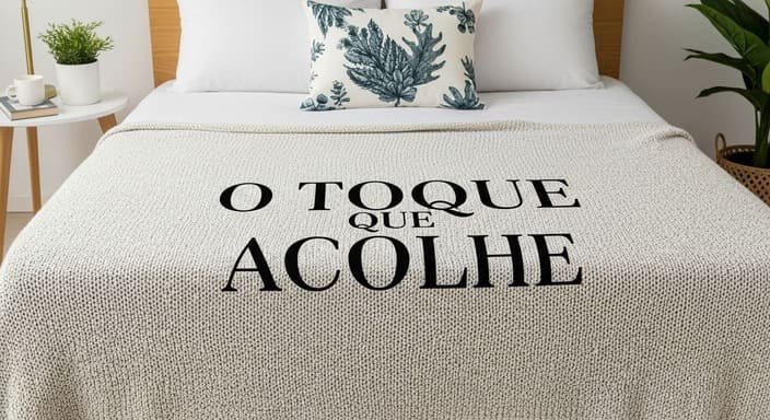 Camadas de texturas: O toque que acolhe