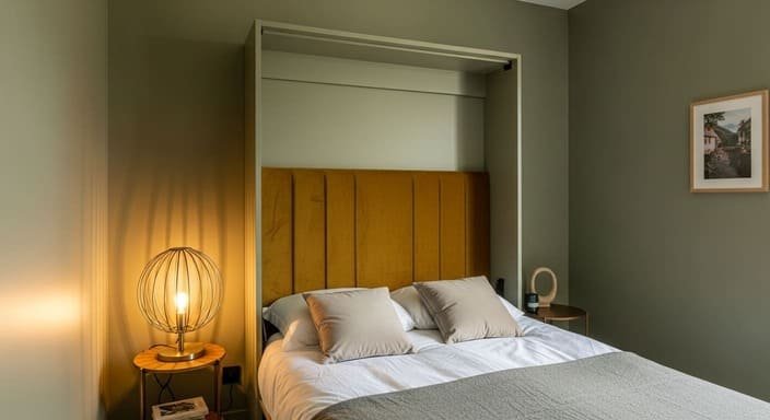 Cama Murphy / Quarto Sofisticado