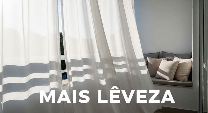 Tecidos Leves para um Respiro Visual