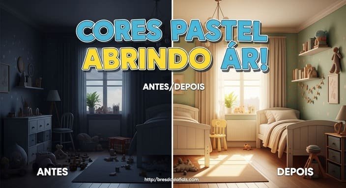 Cores Pastel Abrindo Ar!
