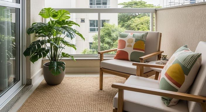 Tapetes e Almofadas: Conforto e Personalidade