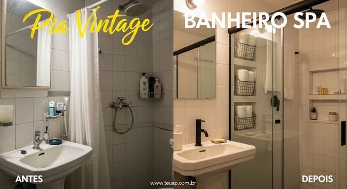Pia Vintage / Banheiro Spa