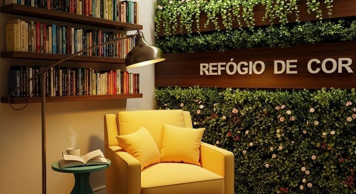 Cantinho de Leitura: Seu Refúgio de Cor