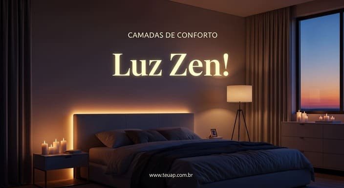 Iluminação em Camadas para Ambiente Zen
