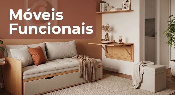 Móveis Funcionais para Espaços Pequenos