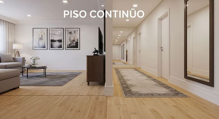 Piso Contínuo: Integração Visual