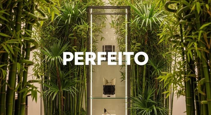 Palmeira Bambu: Altura sem Ocupar Chão