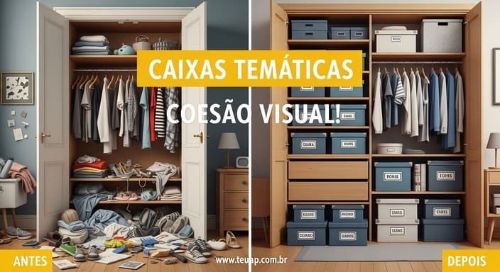 Caixas Temáticas / Coesão Visual!