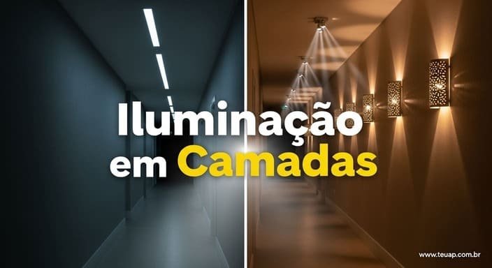 Iluminação em Camadas com Spots