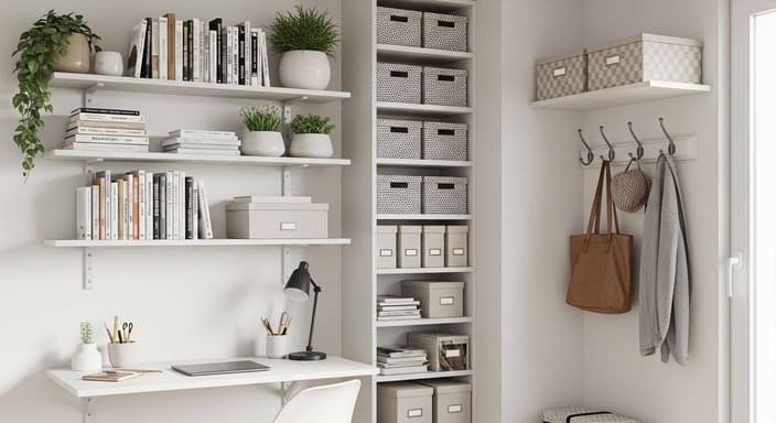 Organização Vertical: Use as Paredes com Inteligência