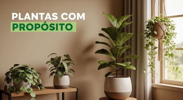 Plantas no Minimalismo Quente