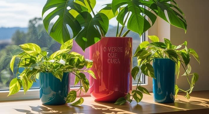 Plantas e vasos: o verde que cura
