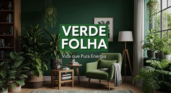 Verde Folha: Vida que Pura Energia para Seu Lar