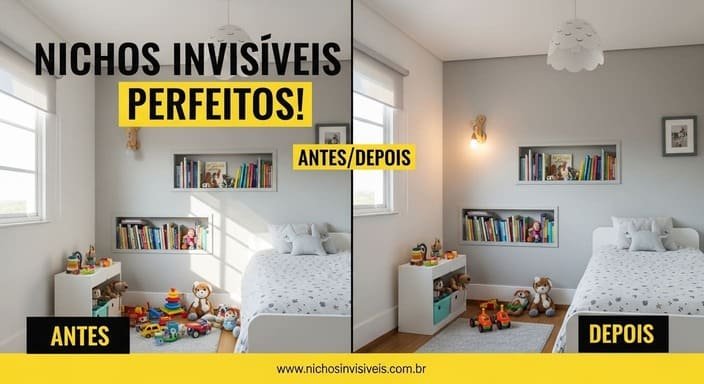 Nichos Invisíveis Perfeitos!