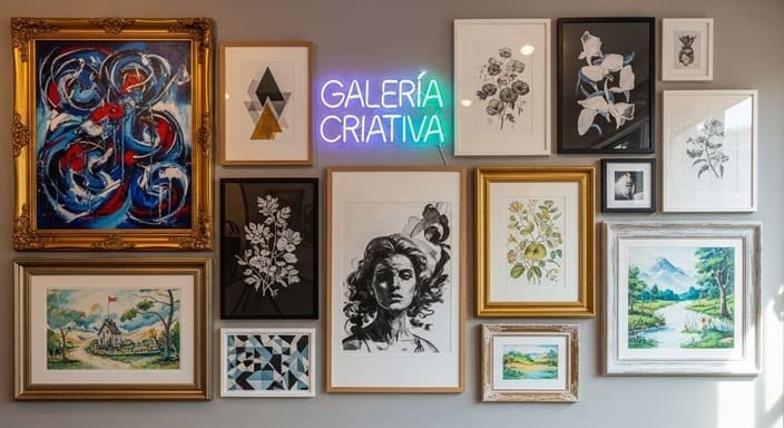 Parede Galeria: Arte de Ontem e Hoje