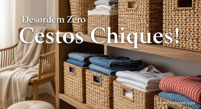 Cestos Organizadores Multiuso