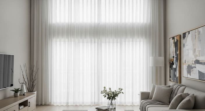 Cortinas do Teto ao Chão: Elevação Visual Imediata