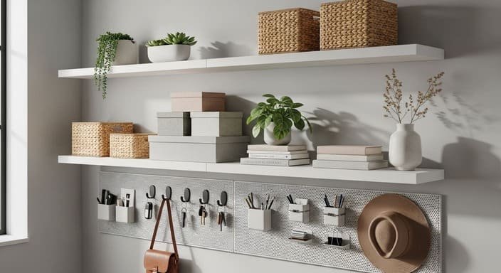 Organizadores Verticais: Aproveite Cada Centímetro da Parede