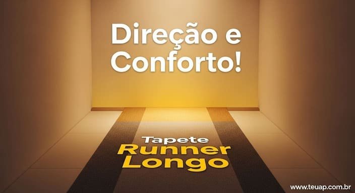 Tapete Runner: Conforto