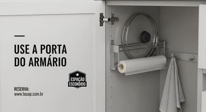 Porta do armário: o espaço escondido