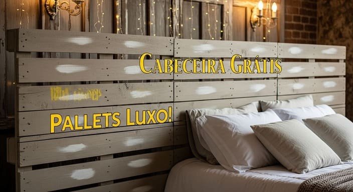 Cabeceira de Pallets Reciclados