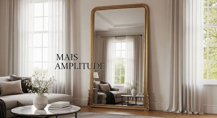 O poder dos espelhos bem posicionados