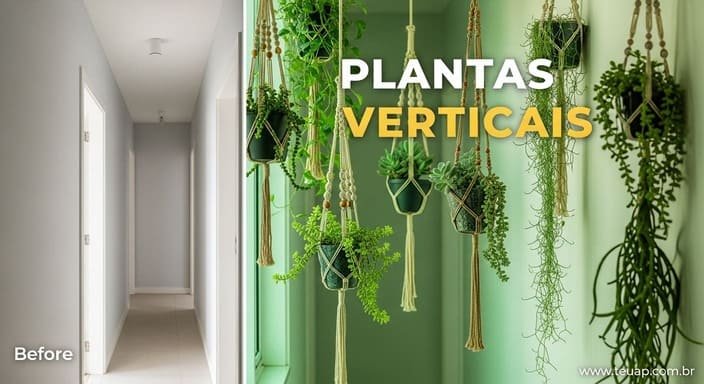Plantas Verticais Suspensas