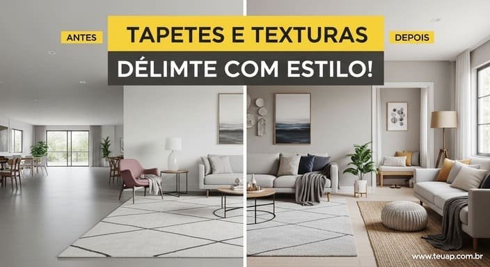 Tapetes e Texturas / Delimite com Estilo!