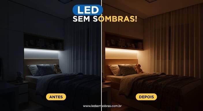 LED Sem Sombras!