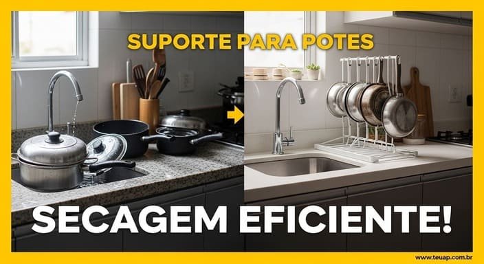 Suporte para Potes na Pia