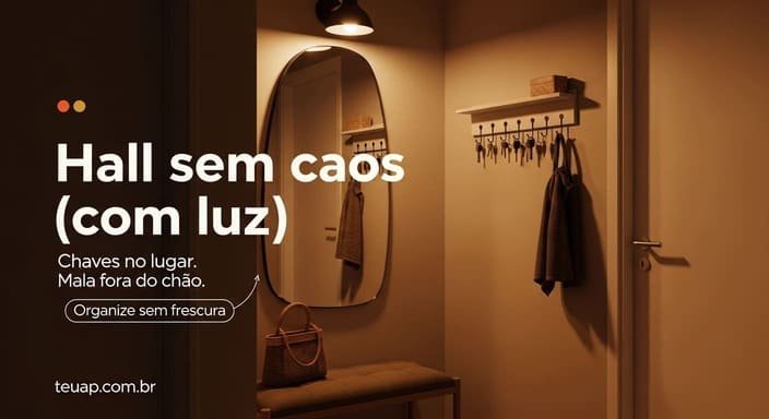 Hall sem caos (com luz)