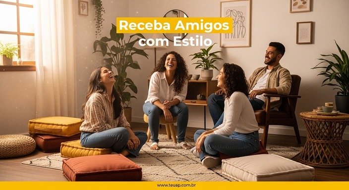 Receba Amigos com Estilo