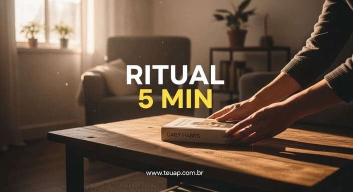 O ritual dos 5 minutos diários
