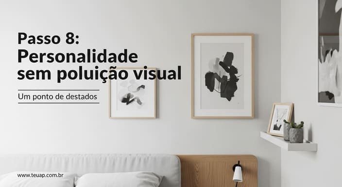 Parede com personalidade (1 ponto de destaque)