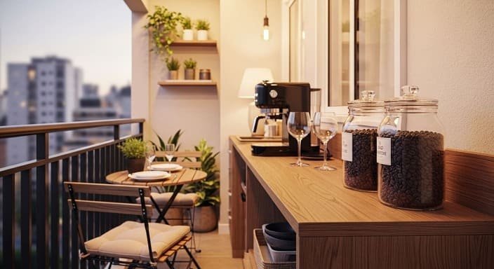 Cantinho Gourmet: Funcionalidade com Charme