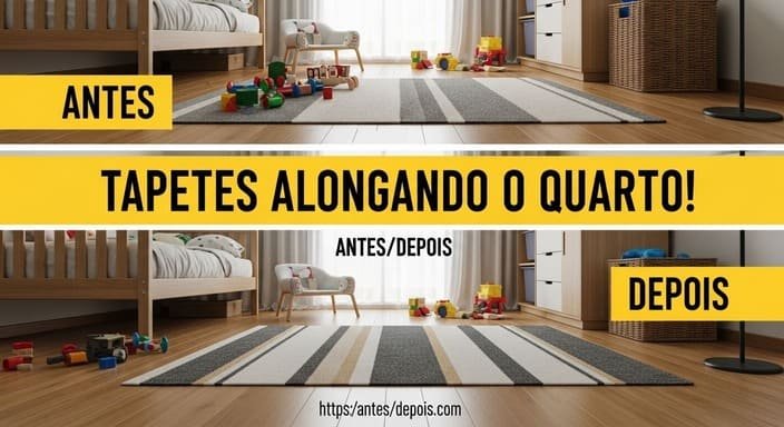 Tapetes Alongando o Quarto!