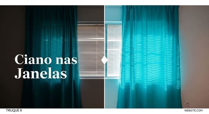 Ciano em Janelas para Luz Natural Ampliada