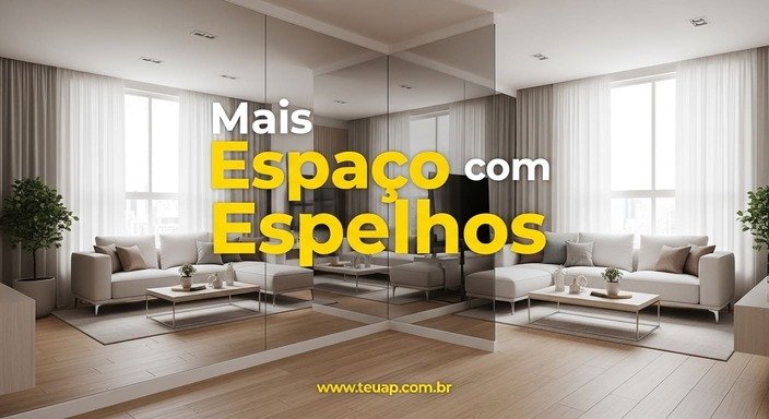Mais Espaço com Espelhos