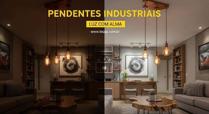 Pendentes Industriais / Luz com Alma