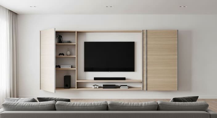 Painel com Portas: Esconda a Tecnologia